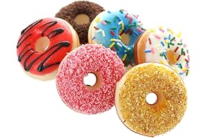 GiftExpress Realistic Artificial Toy Donuts