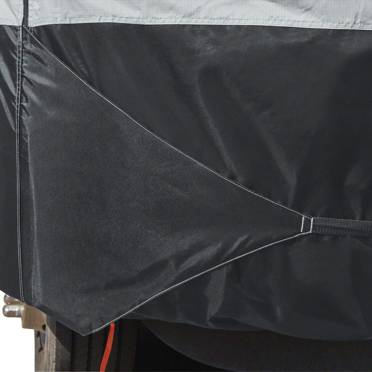 Classic Accessories 80-481-193101-RT Funda para Caravana, Black/Grey/Snow White, 650 - 700 cm largo