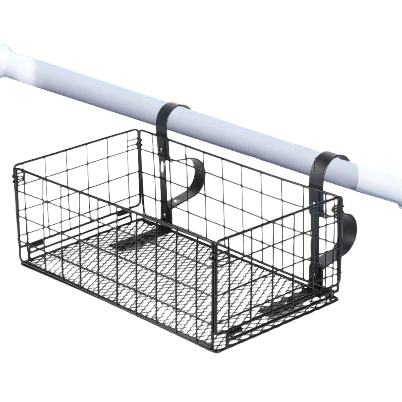 Cestino Da Bordo Piscina Organizer Contenitore In Filo Metallico | Cesto Contenitore Portaoggetti Da Piscina per Giocattoli, Bevande e Asciugamani, Ideale per Spiaggia, Giardino, Terrazza e