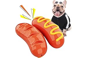 Ultimate Sausage Dog Toy: Indomitable Rubber for Aggressive Chewers