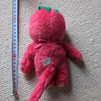 Amazon.co.jp: モンチッチ いちご ぬいぐるみ 栃木限定 Sサイズ : おもちゃ