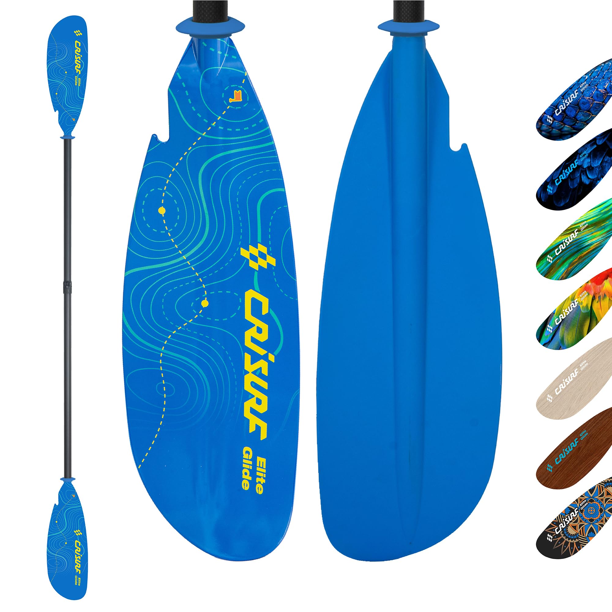 Performance Adjustable Kayak Paddle – Lightweight Carbon Fiber Shaft, Floating Design, Tool-Free Length &amp; Blade Angle Adjustment, Drip Rings for Kayak &amp; SUP