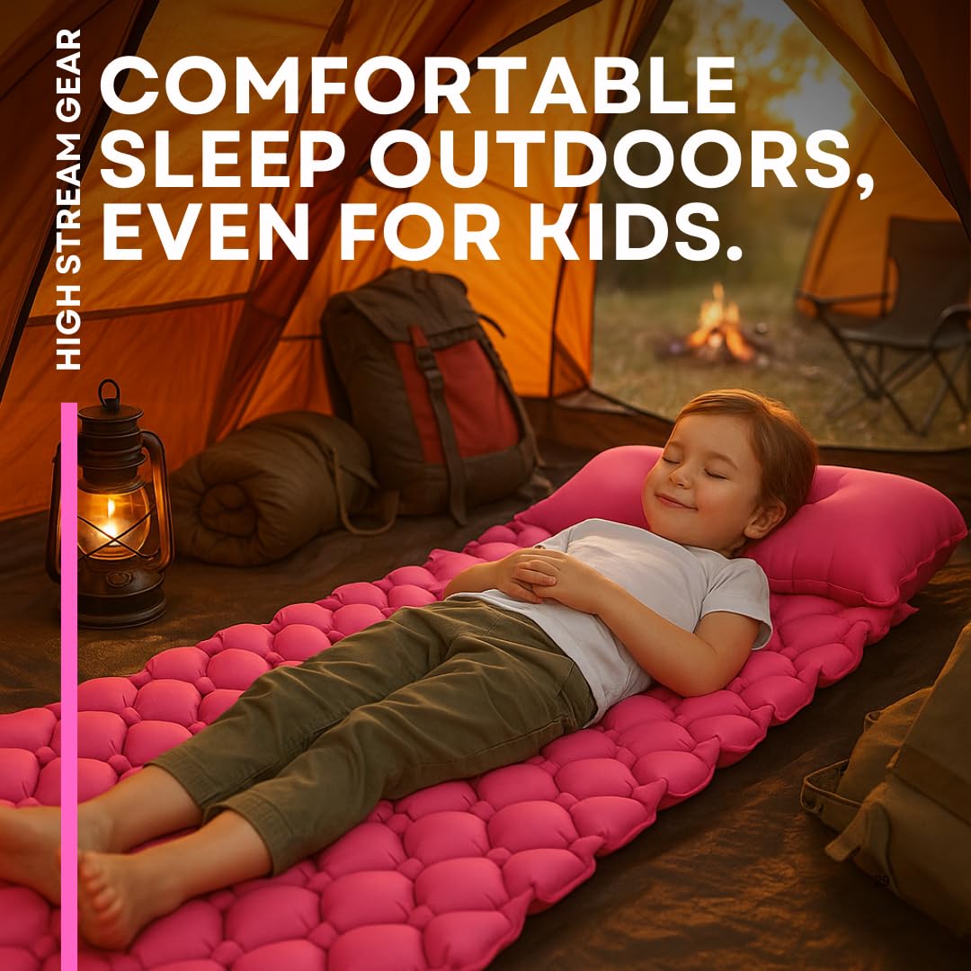 New Trends TPU Inflatable Caping Attress Self Inflating Single Size Air Bed