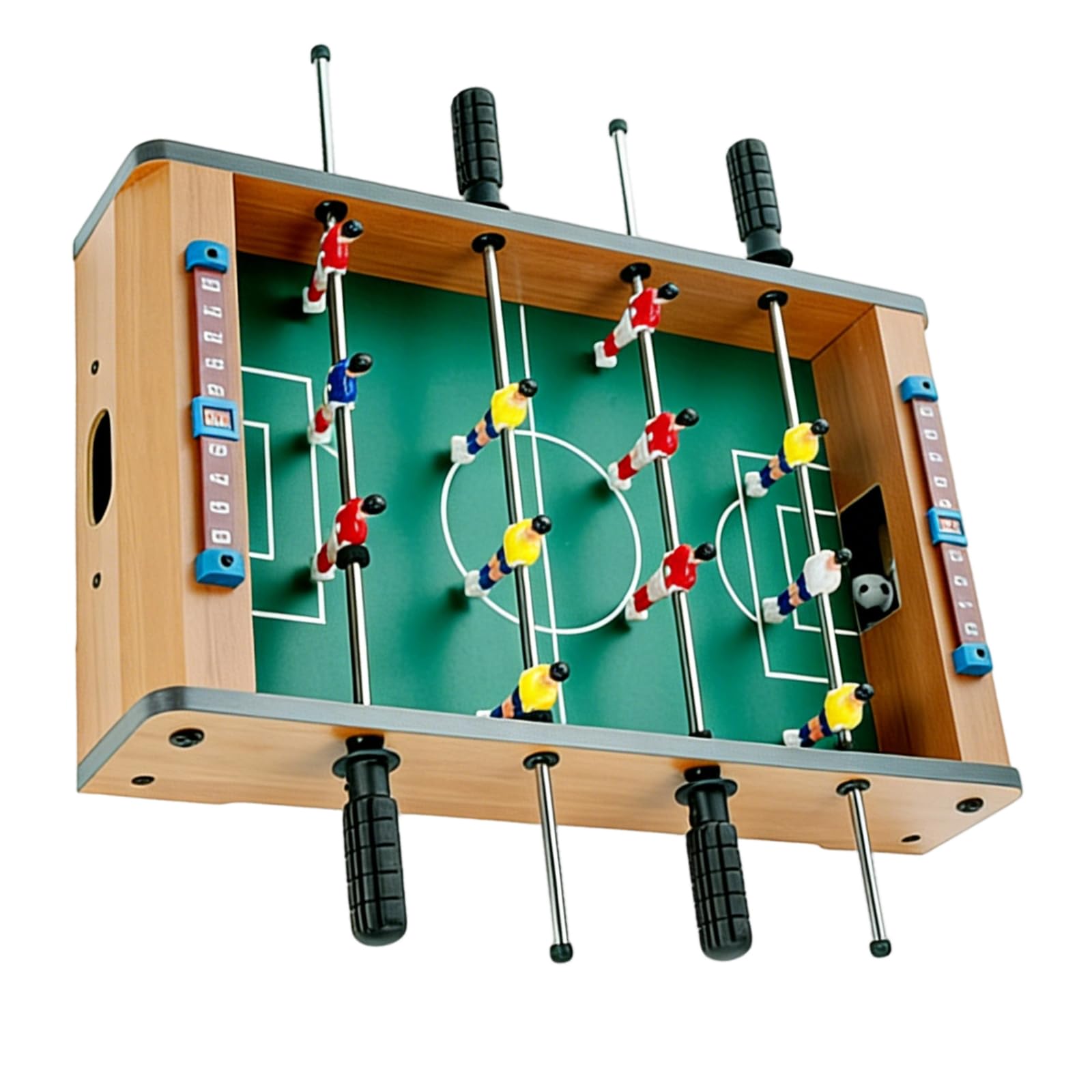 Family Connection - Juego de futbolín que mejora la coordinación de la mano con ácido acético participativo para madres y niños, portátil, pequeño escritorio