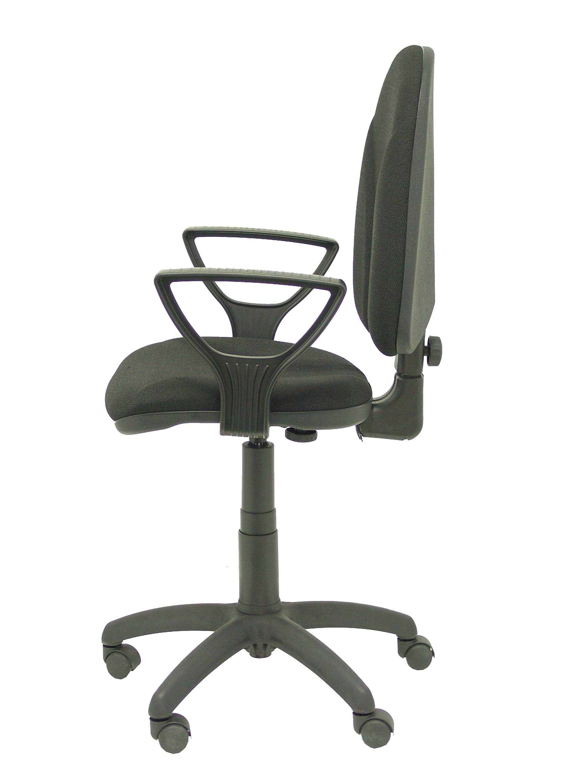 Silla Algarra Bali Negra Brazos fijos