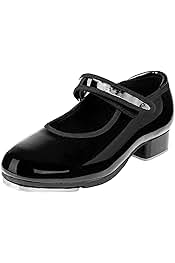 Tap Shoes for Girls Boys PU Leather Non-Slip Dance Shoes for Toddler/Little Kid/Big Kid