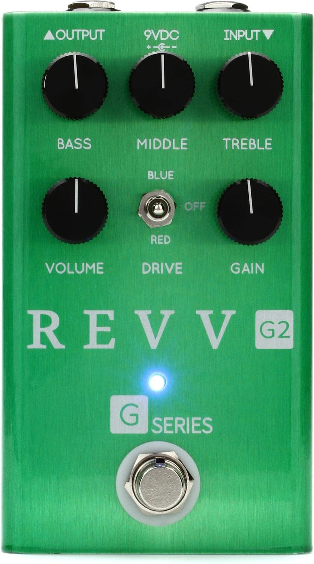 Revv G2 Green Channel Preamp/Overdrive/Distortion Pedal