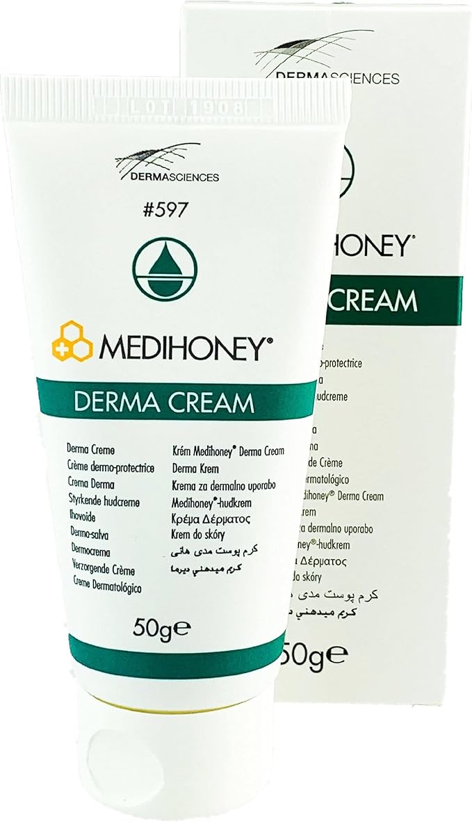 Comvita Natural Medihoney Derma Cream with Manuka Honey (Emollient Cream for Eczema Prone & Dry Comvita Natural Medihoney Derma Cream with Manuka Honey (Emollient Cream for Eczema Prone & Dry