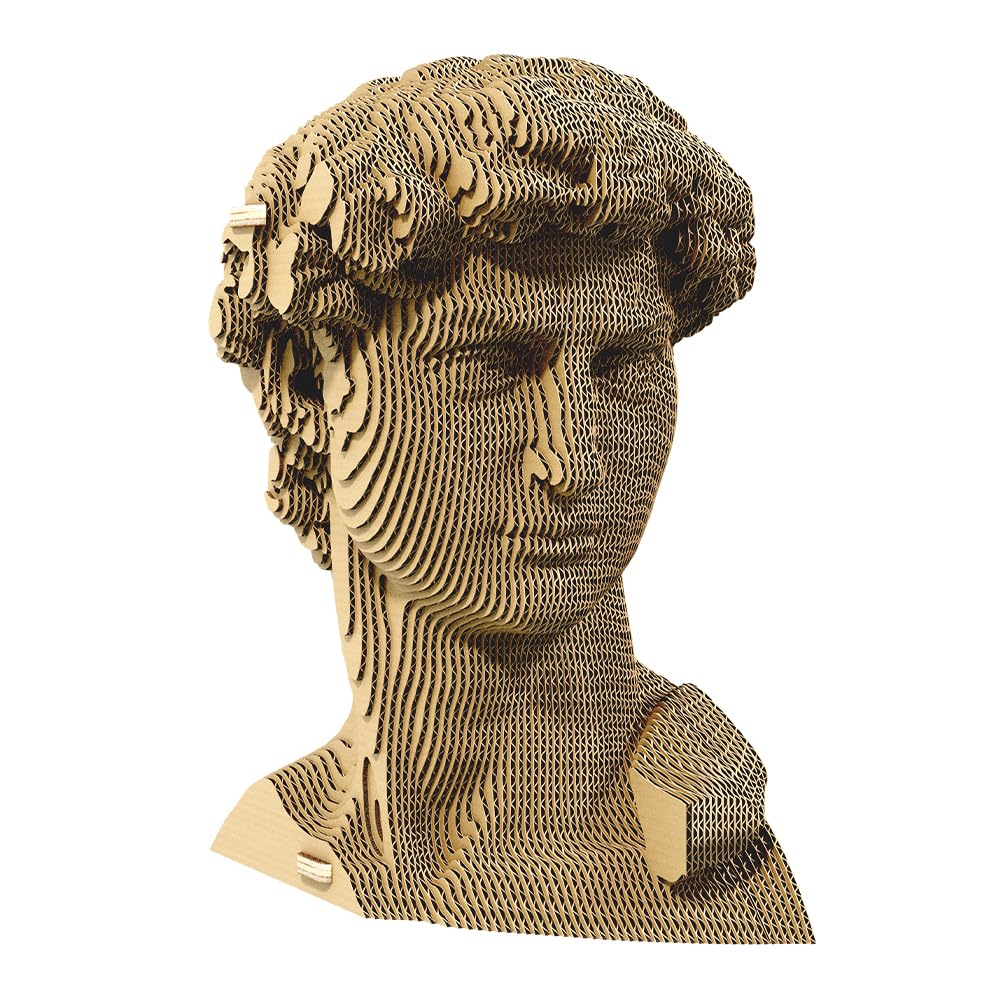 David Statue 3D-Puzzle aus Karton – Skulptur-Bausatz
