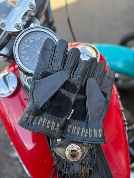 [CHOPPERS] オリジナル スキャロップグローブ(刻印ver.) スマホタッチ機能付き - 4