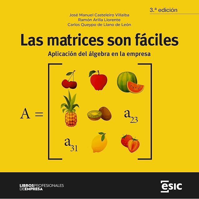 Portada de Las matrices son fáciles