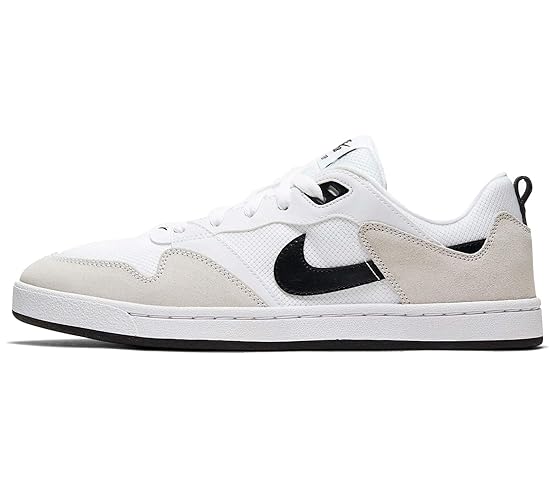 Nike Sb Alleyoop Mens Skate Shoes Cj0882-100 Size 13 White/Black/White