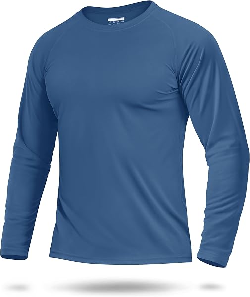 Close-up of the Boladeci men's rash guard fabric texture and stitching detail.