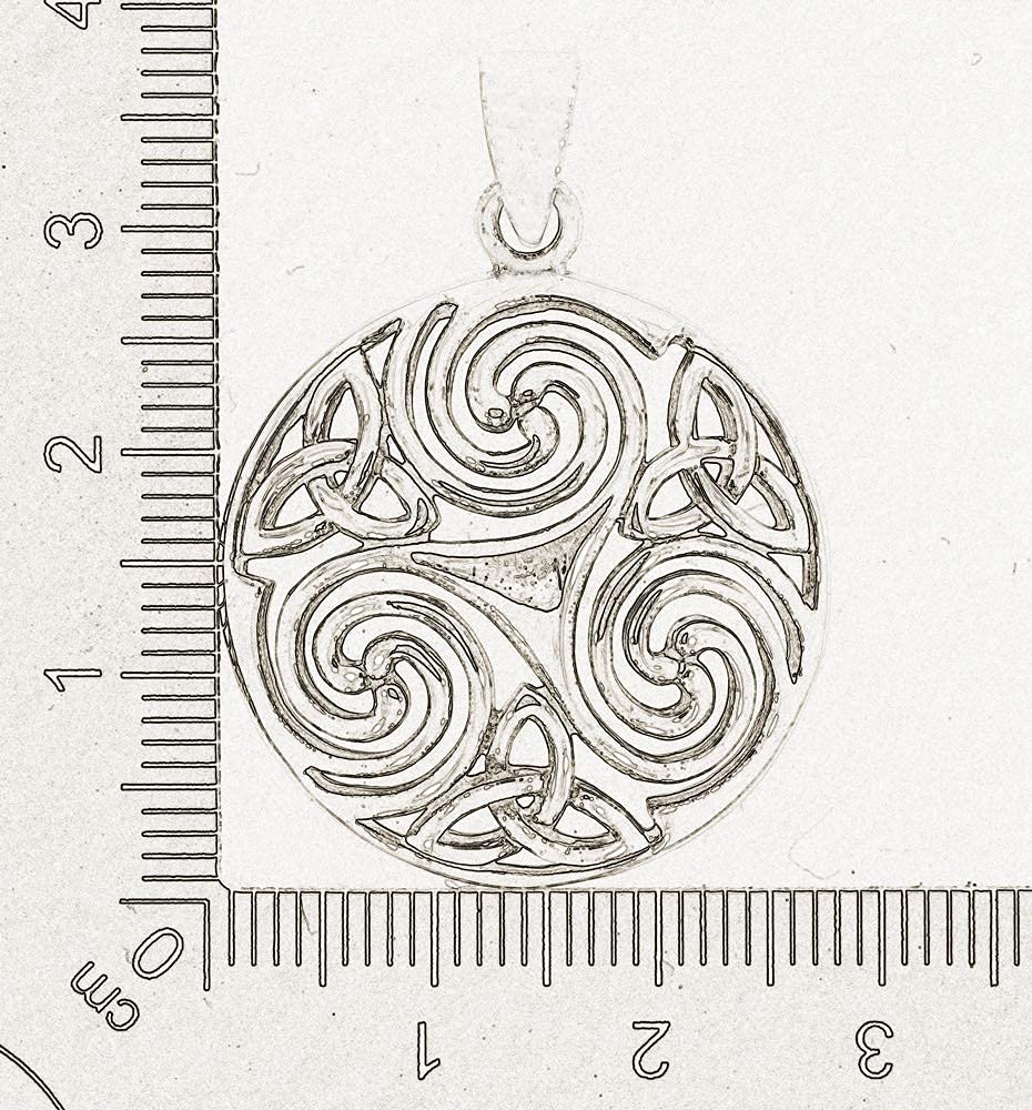 AFP Anhänger Triskel keltischer Schmuck 925 Sterling Silber AS-637