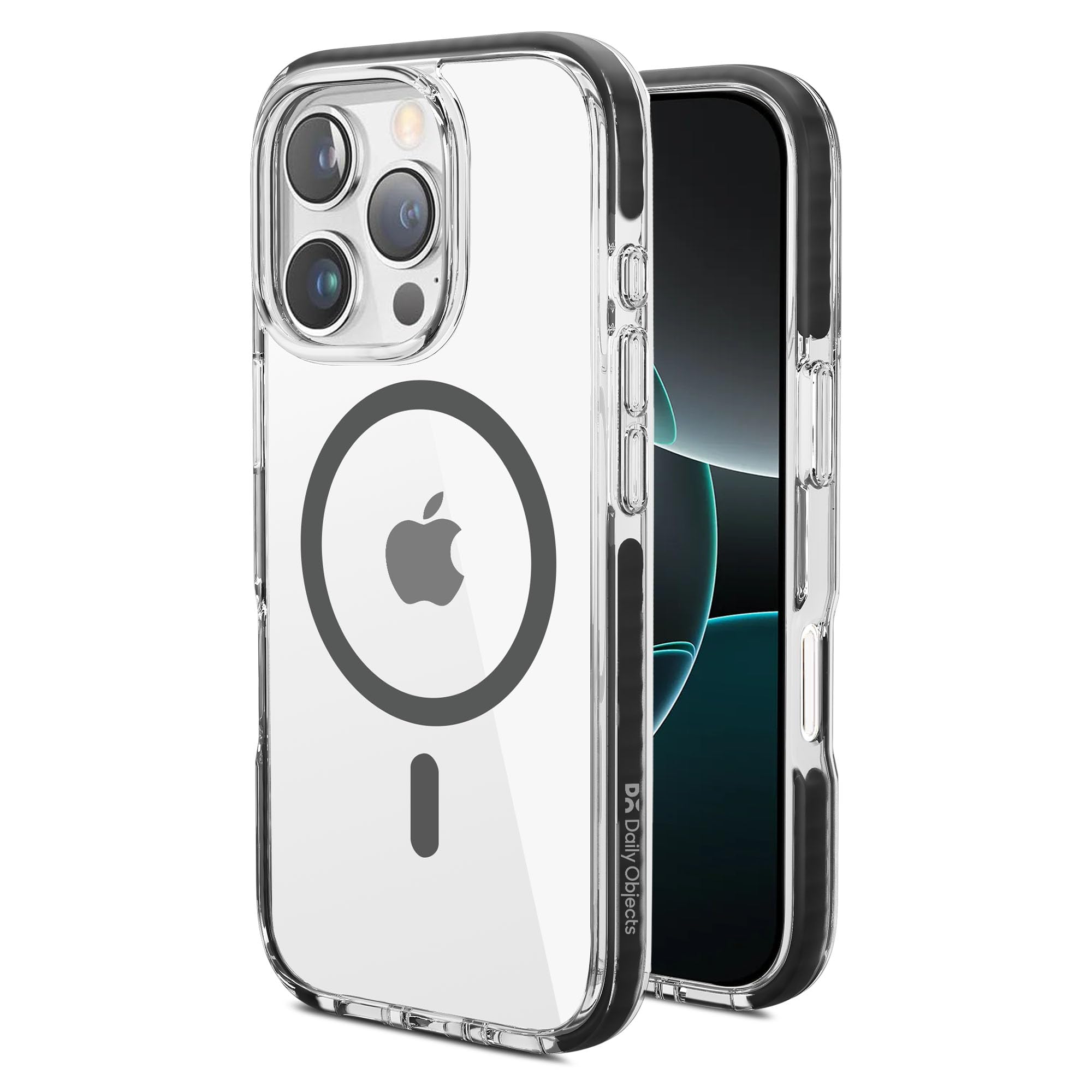 DailyObjects Stride Clear 2.0 Magnetic Case Cover Compatible with iPhone 17 Pro | Wireless Charging Slim Back Cover | 2 Layer Edge Protection & Shockproof — Amazon image 10