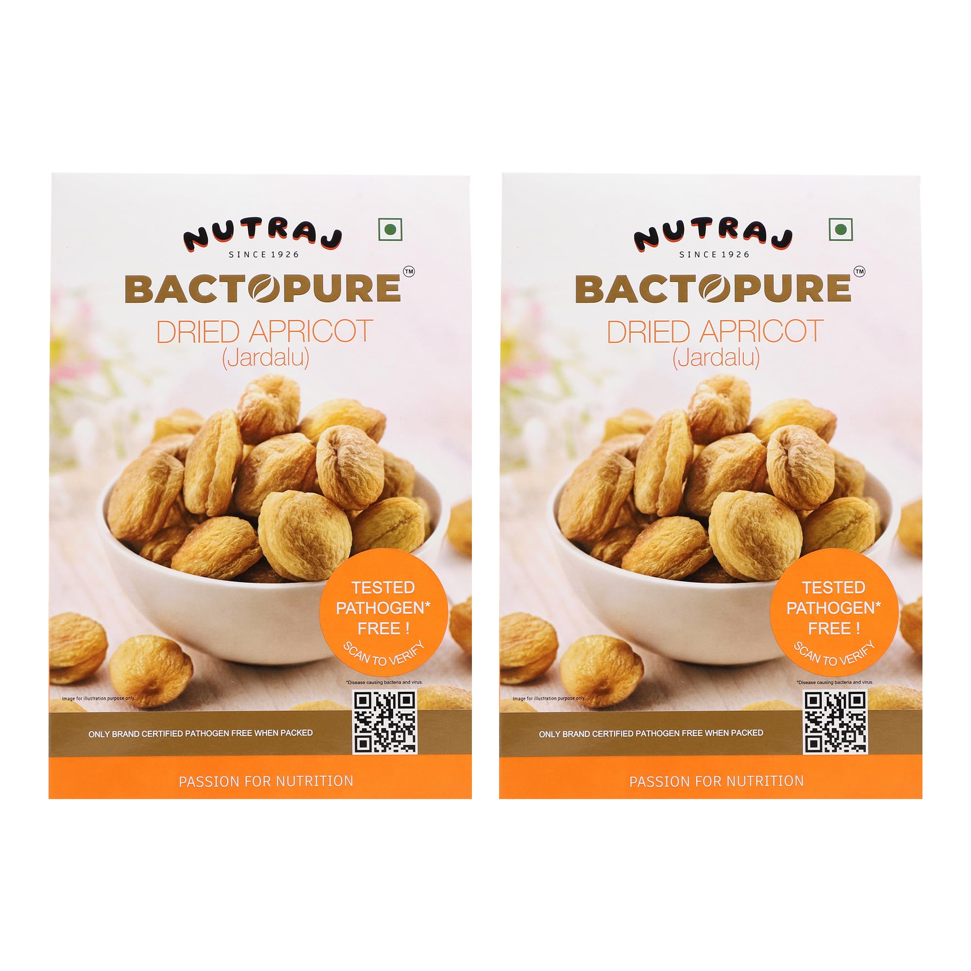 Nutraj Bactopure Dried Apricots 500 grams (250 gramsx2) | Pathogen Free 100% Natural And Premium (B09YXLPDJW) Amazon Price History, Amazon Price Tracker