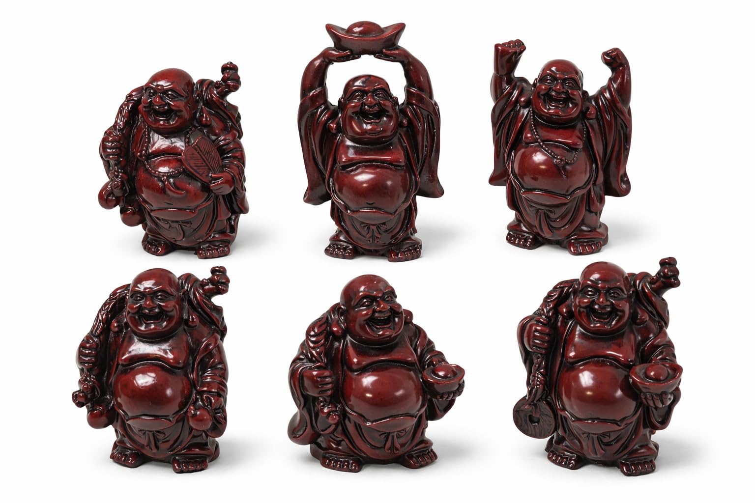 Figurines de Bouddha rieur pour créer un salon zen et apporter le bonheur au quotidien