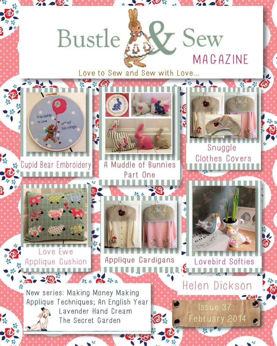 Bustle & Sew Magazine February 2014: Issue 37