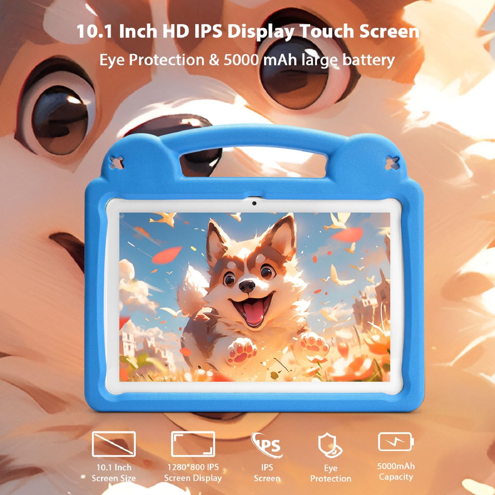 Amazon.co.jp: キッズタブレット 10インチ Android 15 タブレット 子供