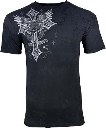 Xtreme Couture by Affliction Men's T-Shirt Brigadier Y2K