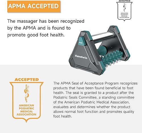 Miniatura 5 de Alivio de la fascitis plantar en cuestión de segundos, masajeador de pies para circulación y alivio del dolor, herramientas de masaje de