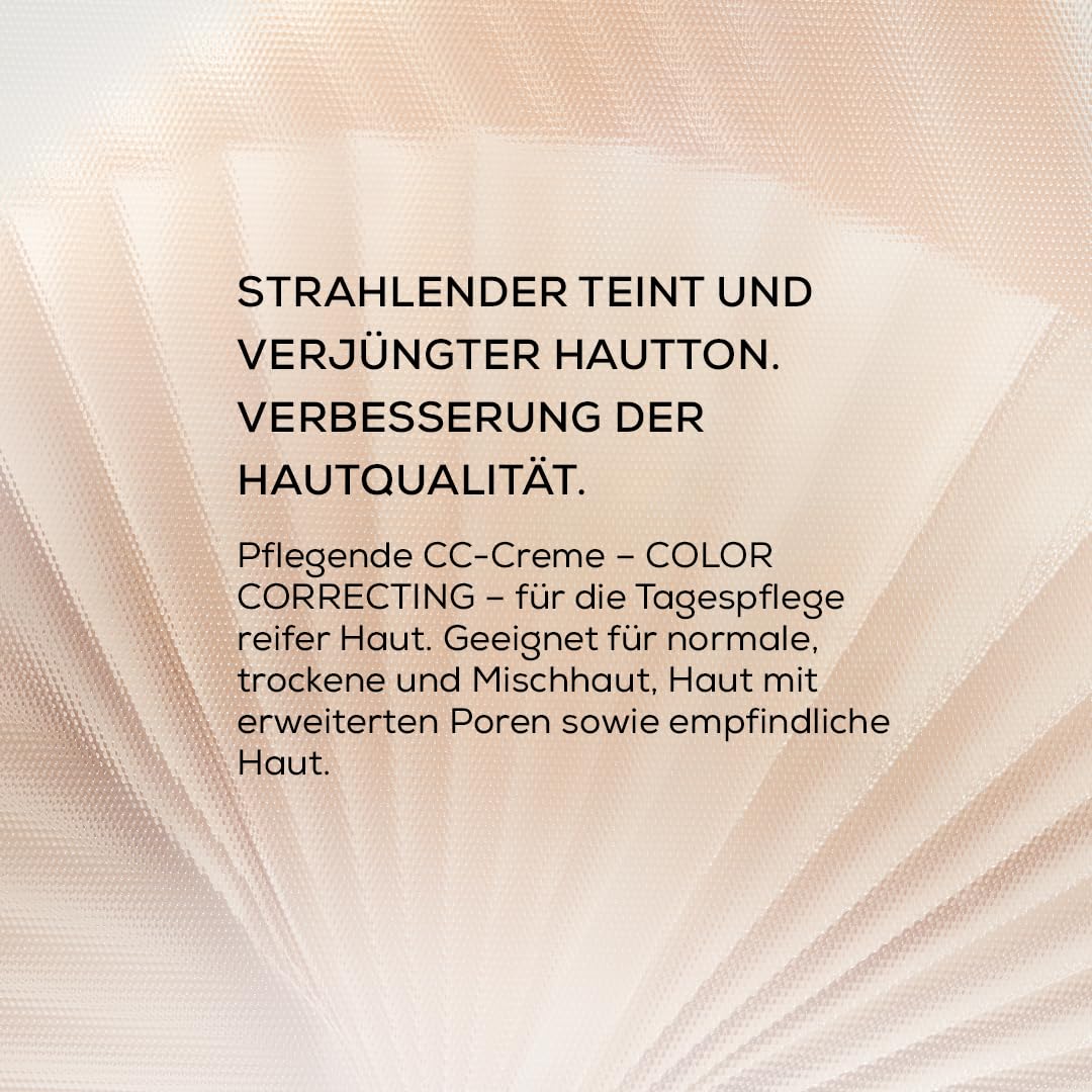 YONELLE CC Cream LSF 10, getönte Anti-Aging Tagescreme, 50 ml, 2 Neutral | Hyaluron, Peptide, Biopigmente, Feuchtigkeit, getönte Tagescreme Gesicht reife & sensible Haut, ohne Maskeneffekt