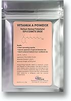 Vista 1 de Vitamina A en polvo palmitato de retinilo, retinol puro en polvo, vitamina soluble en agua, vitamina A USP y grado cosmético (2 onzas / 1.98 oz)