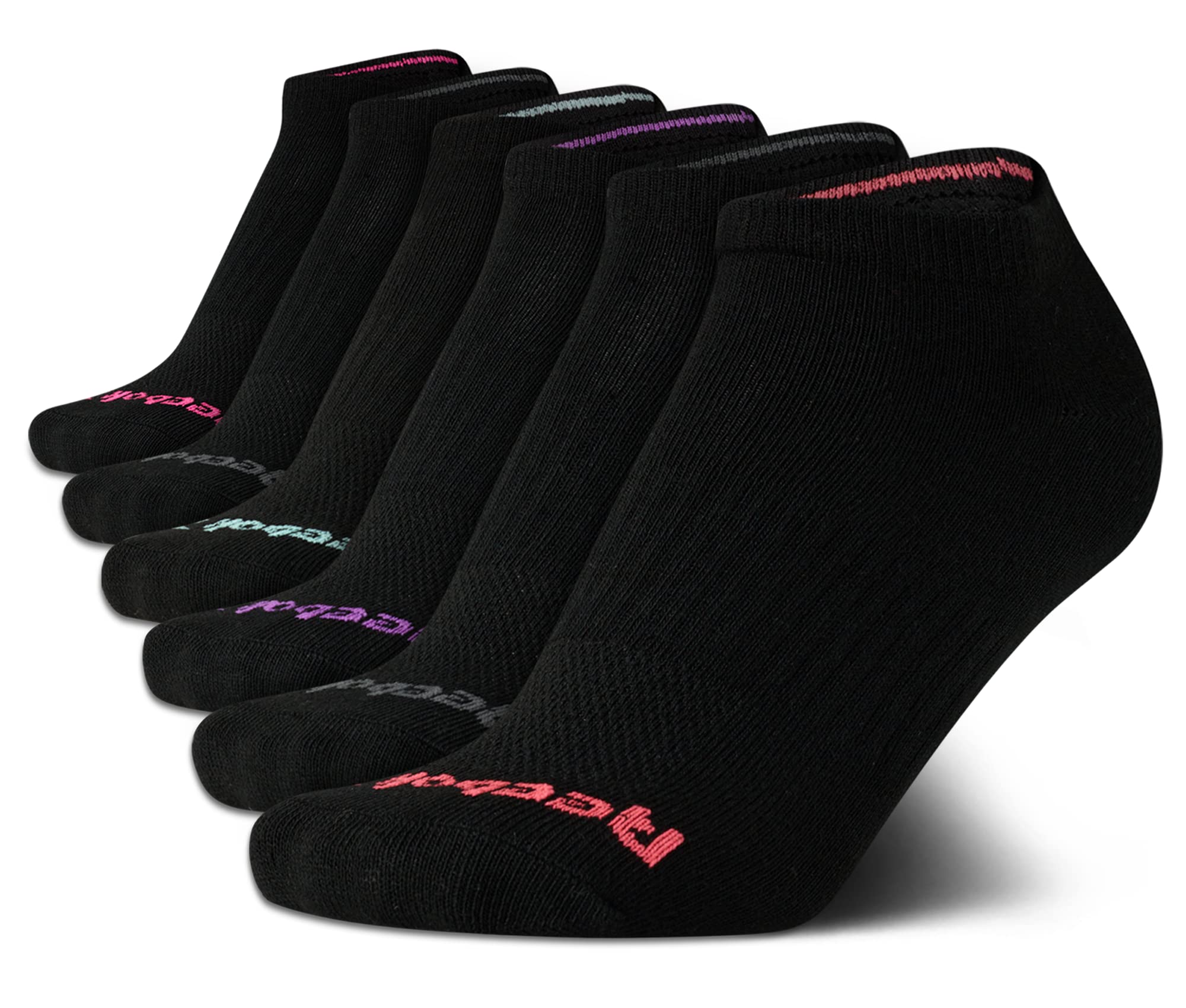ReebokWomen's Athletic Socks - Performance Low Cut Socks (6 Pack)