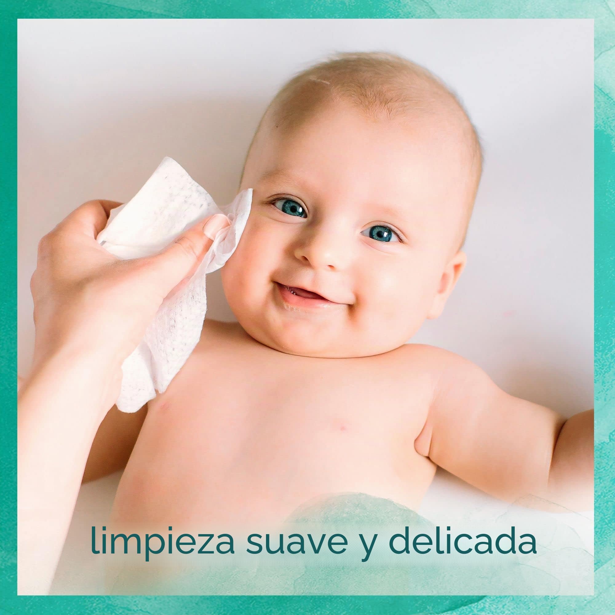 Pampers Toallitas húmedas para bebé, Harmony, Aqua, 1152 toallitas (24 x 48), protección suave para la piel delicada con un 99% de agua