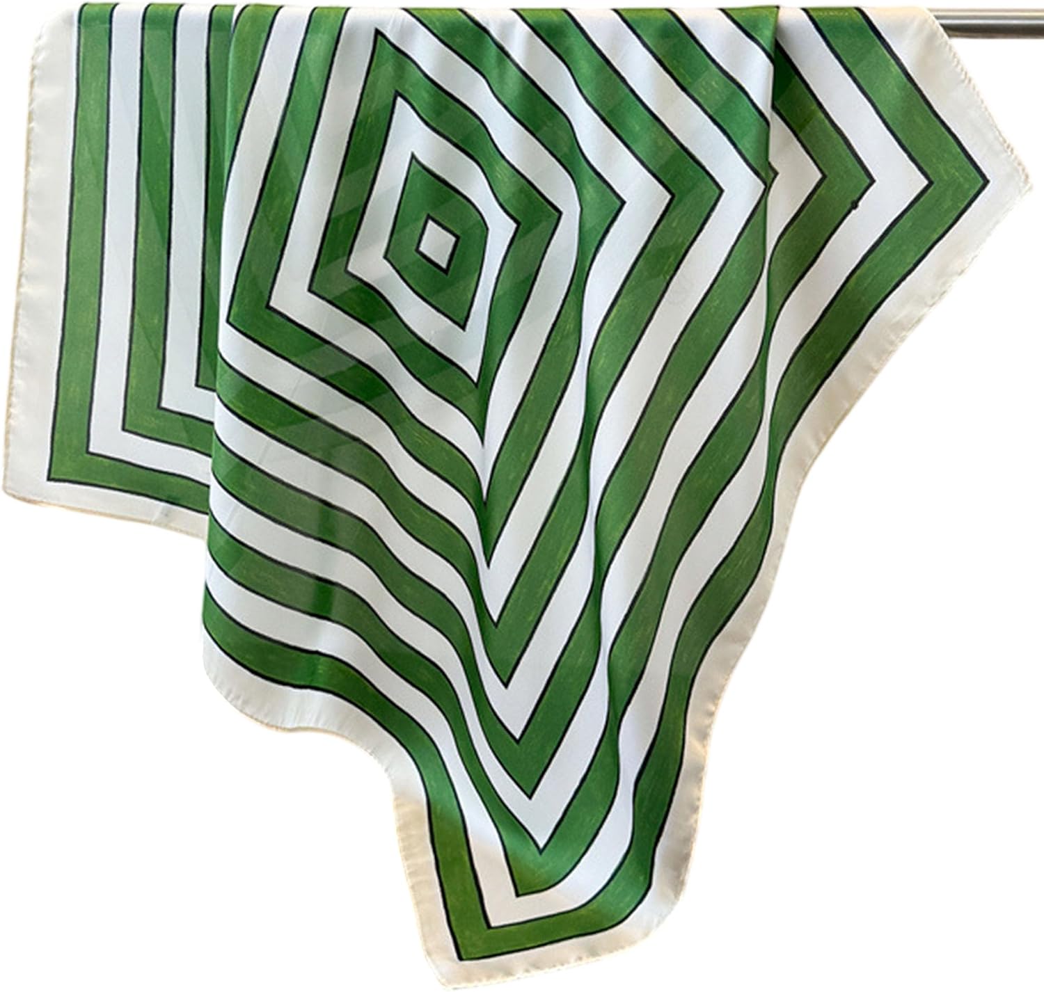 Neck Scarf for Women Striped Silky Head Scarves Hair Bandanas Handbag Purse Scarf Accessories Lightweight Wrap