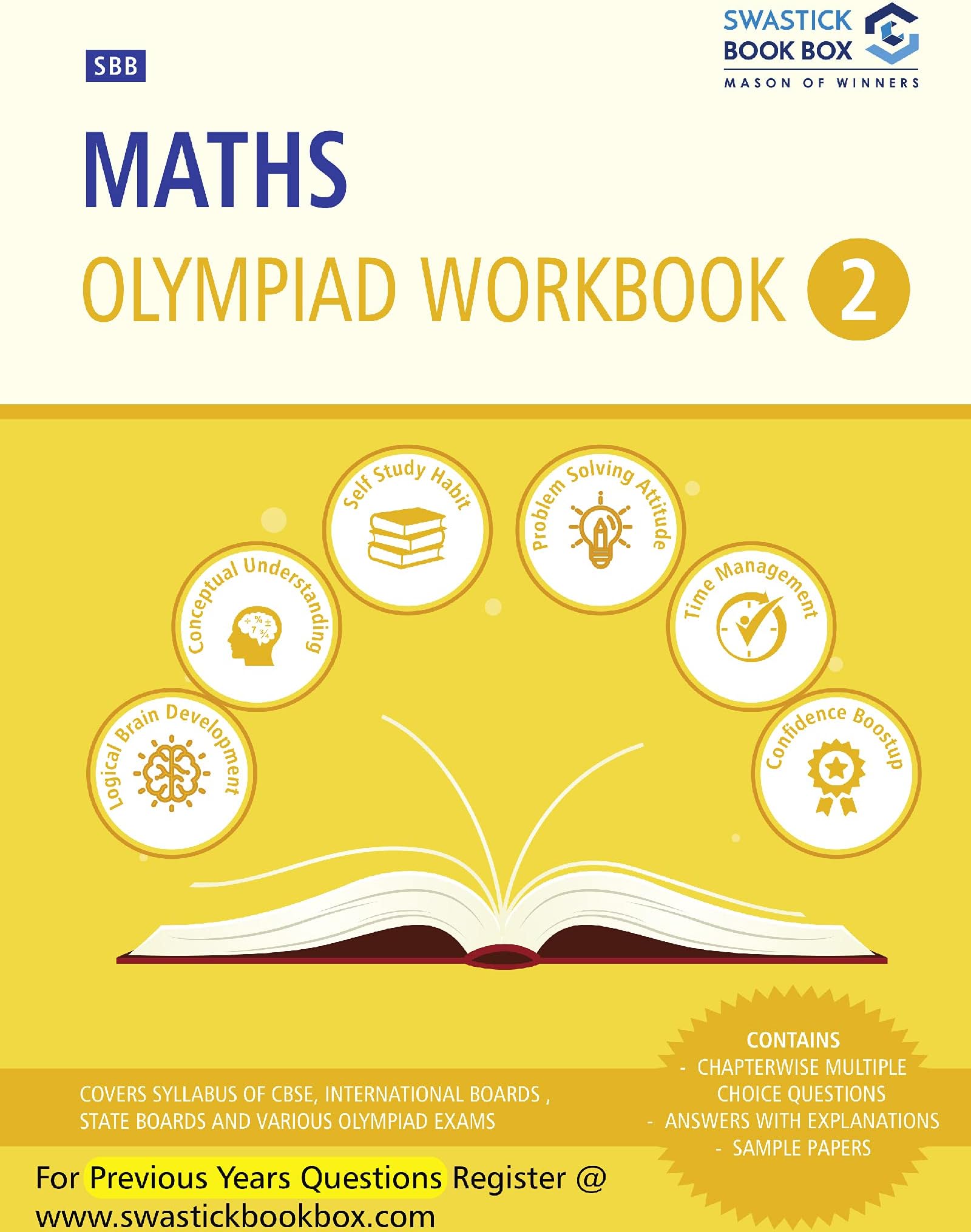 SBB Maths Olympiad Workbook - Class 2