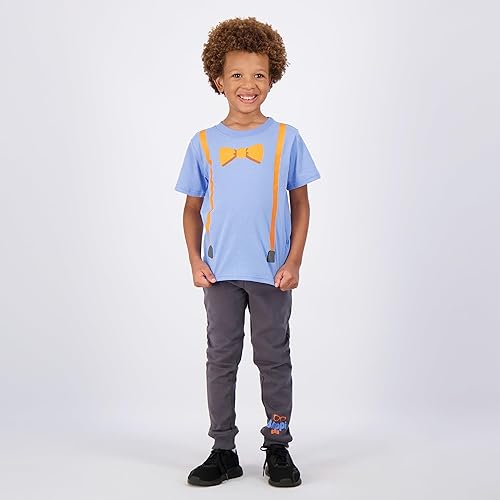Miniatura 8 de Blippi Boys 2 Piece Short Sleeve T-Shirt and Pants Set for Toddler and Big Kids