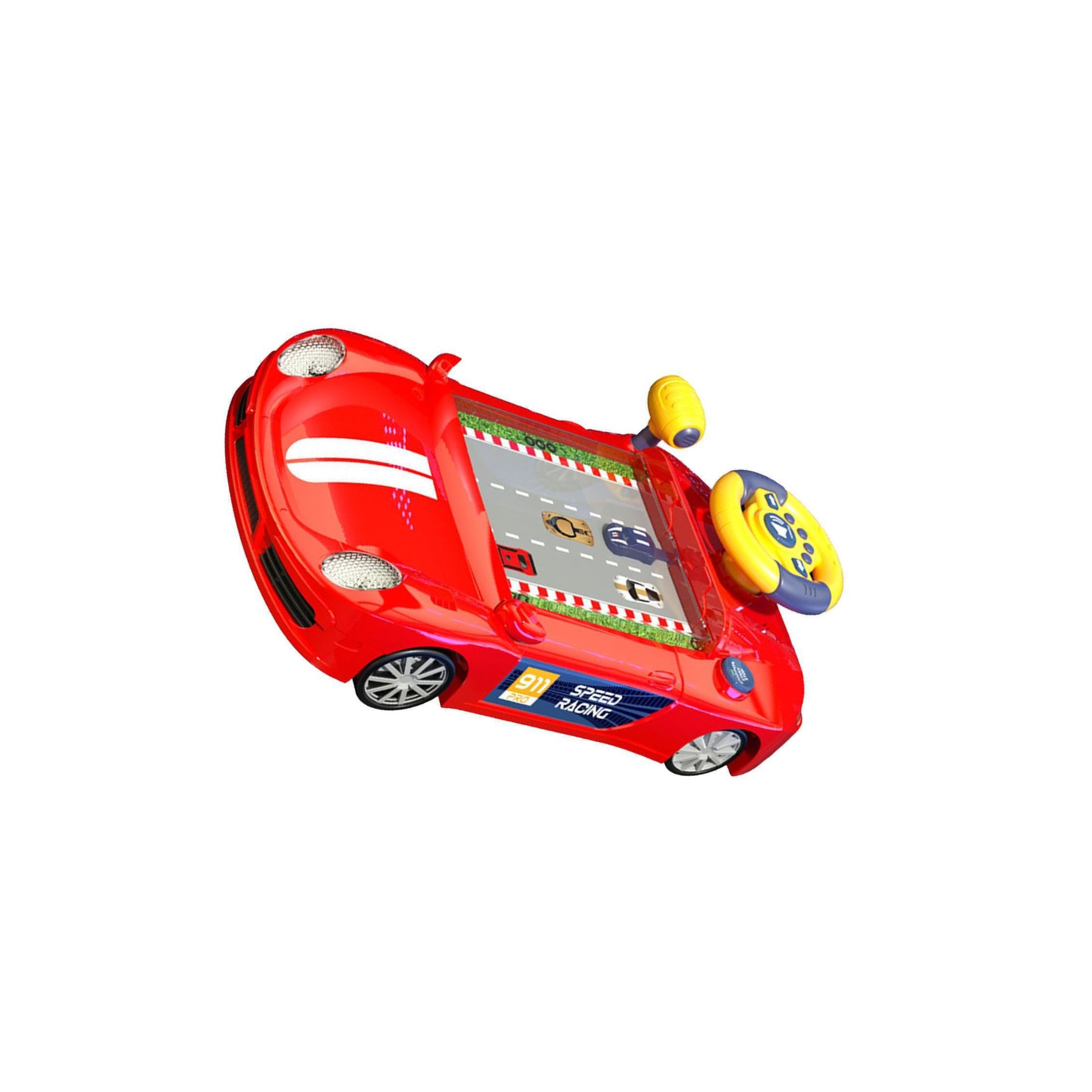 Volante interattivo per Giochi di Guida, migliora Le abilità, Giocattolo Musicale, Regalo educativo per Bambini dai 3 ai 6, Regalo di Compleanno