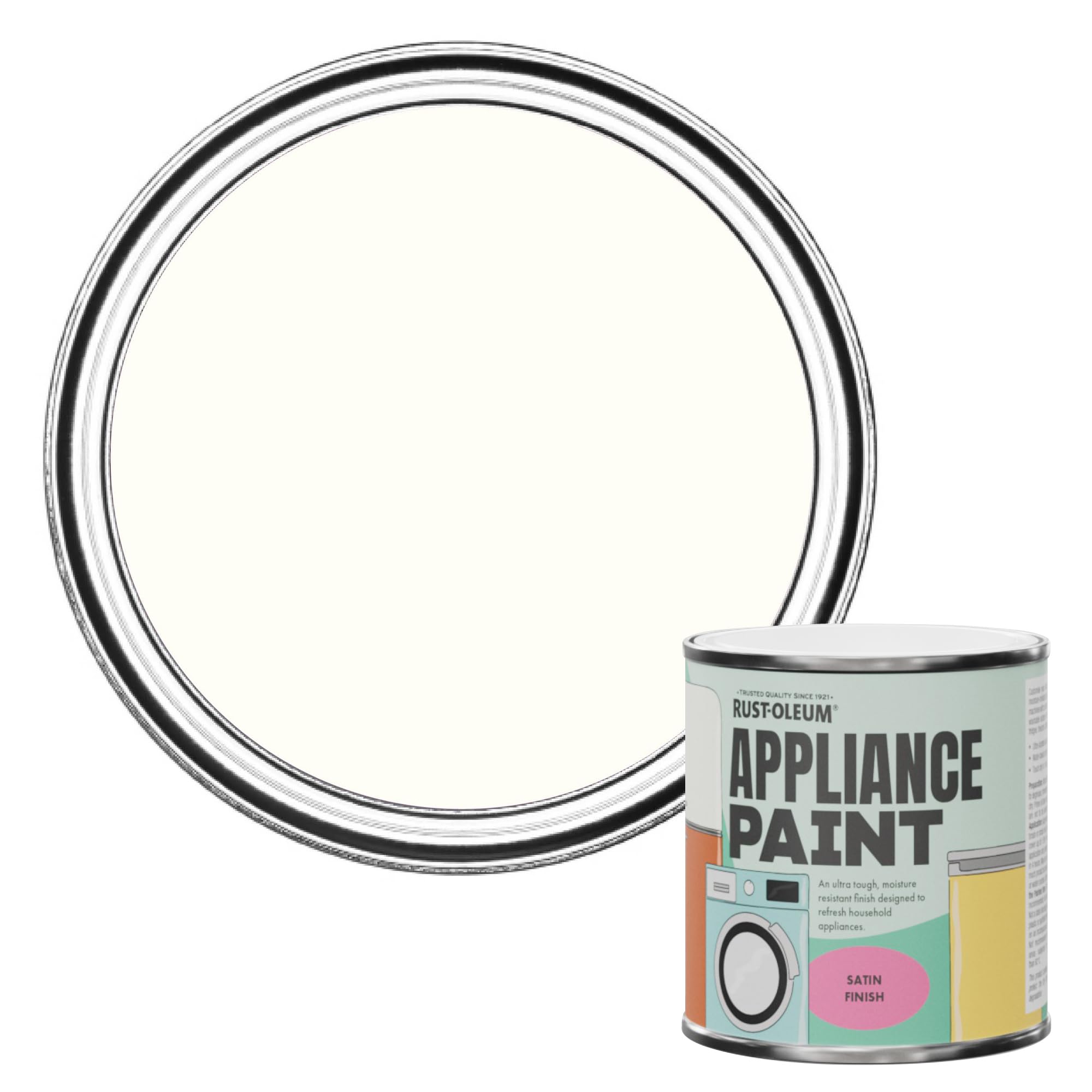 Rust-Oleum Appliance Paint in Satin Finish - Sweet Nothing 250ml