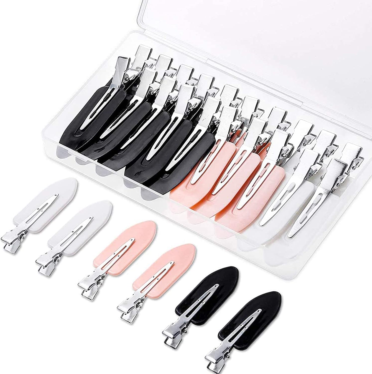 5 No Mark Hair clips, No dent, no bump clips, For All Hair