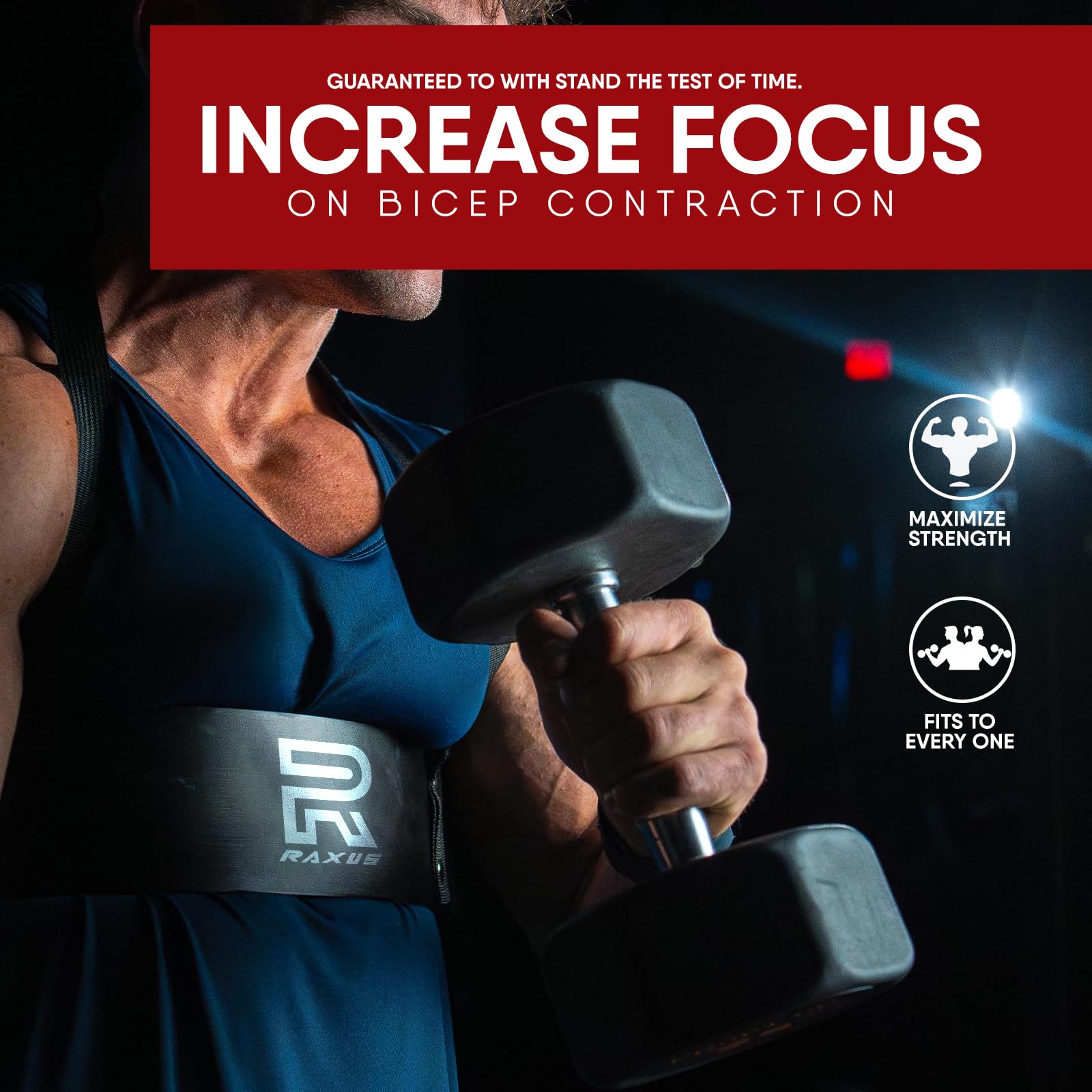 Arm Blaster, Isolatore per Braccio e Bicipiti, Sollevamento Pesi, Accessorio per Palestra
