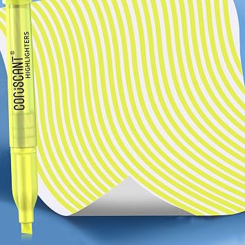 coruscant 80 packs of highlighters, yellow highlighter, wide chisel tip marking, quick drying, bulk fluorescent pen marking, non-toxic and tasteless, suitable for schools offices and home.