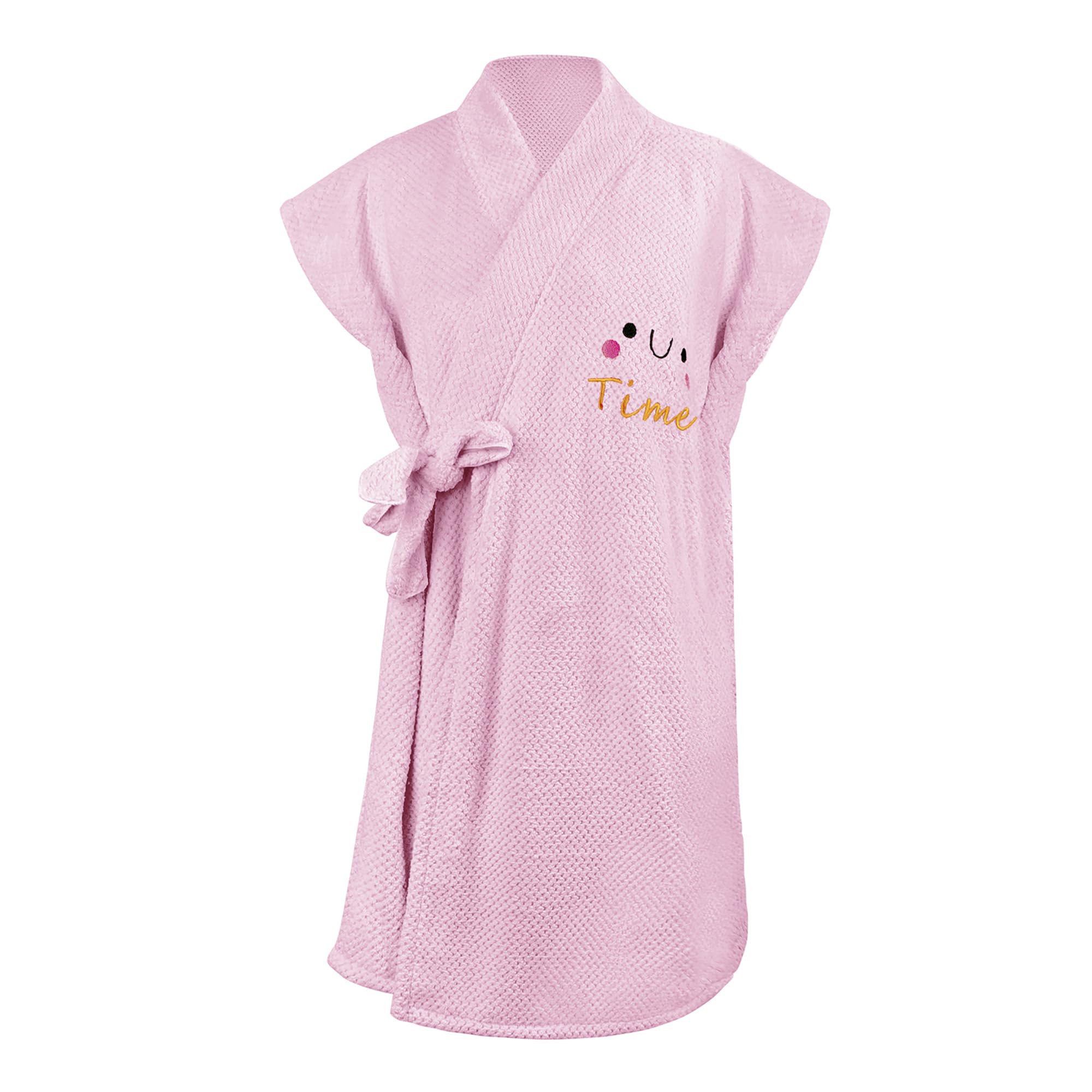 Robe à serviette de bain pour femme de 95x150 cm absorbante sans capuchon