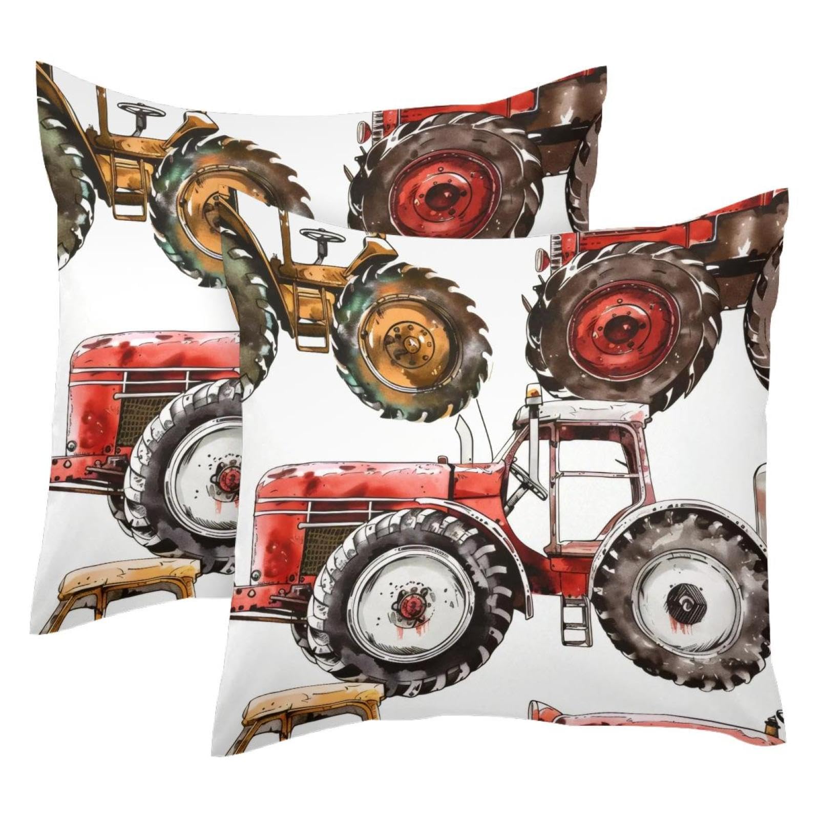 Housse de coussin tracteur velours : protégez et sublimez vos vieux coussins fatigués