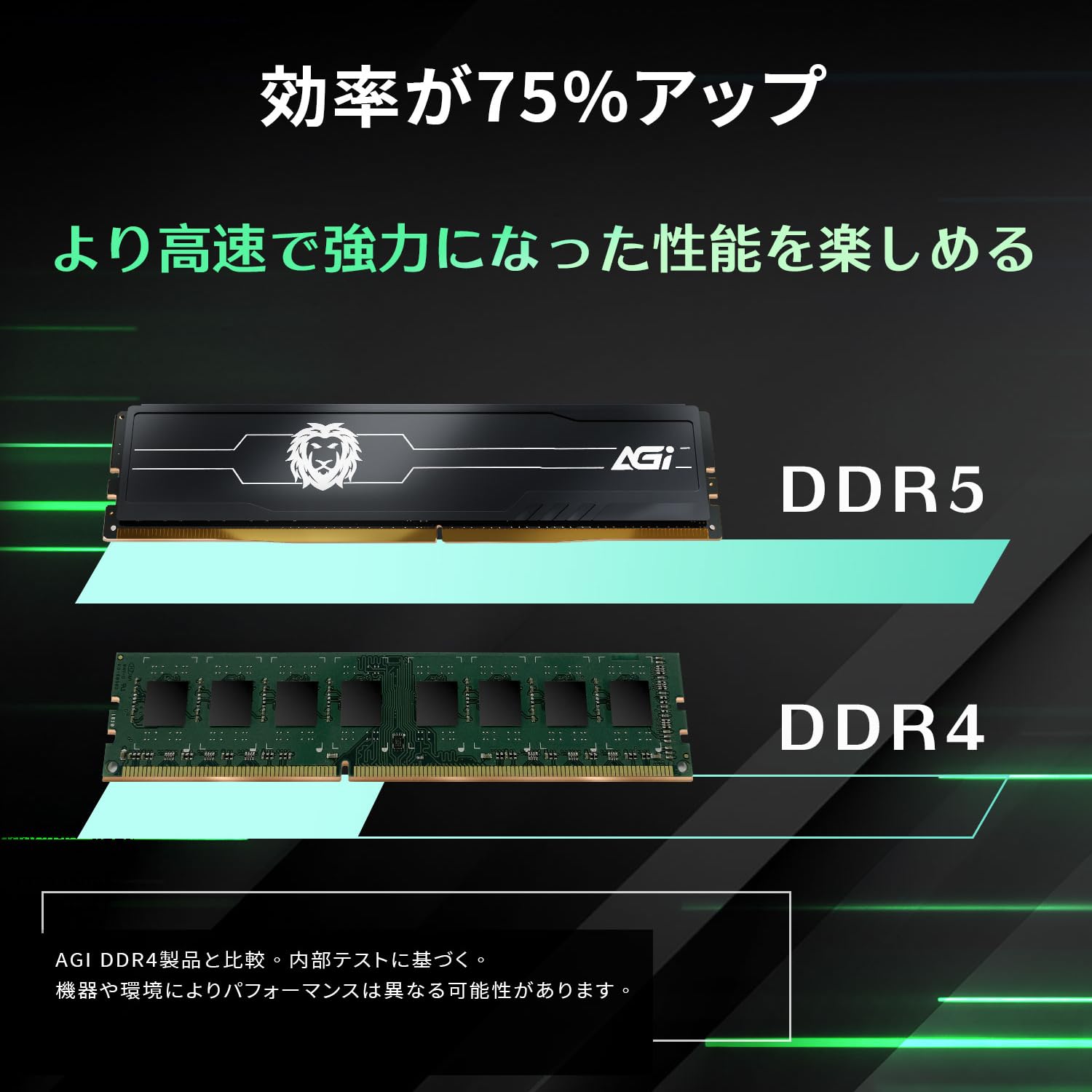 Amazon.co.jp: AGI デスクトップPC用メモリ DDR5 U-DIMM 5600MHz