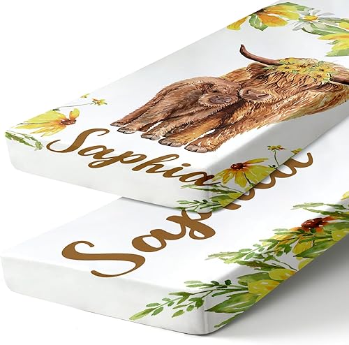 KAINSY Ropa de cama de 2 piezas con nombre personalizado para niñas  Sábanas de ropa de cama para niñas y niños con nombre, sábanas bajeras