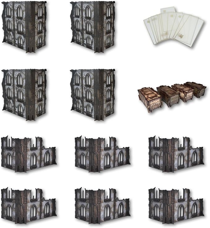 Bientôt des fonctionnalités exceptionnelles sur Battlefield 6 9 71nilnKx EL. AC SX679 14PCS Terrain Set for WH40K WTC Tournament and 28mm/32mm Miniatures, 40K Terrain Battlezone Creation Kit, Complete Kit