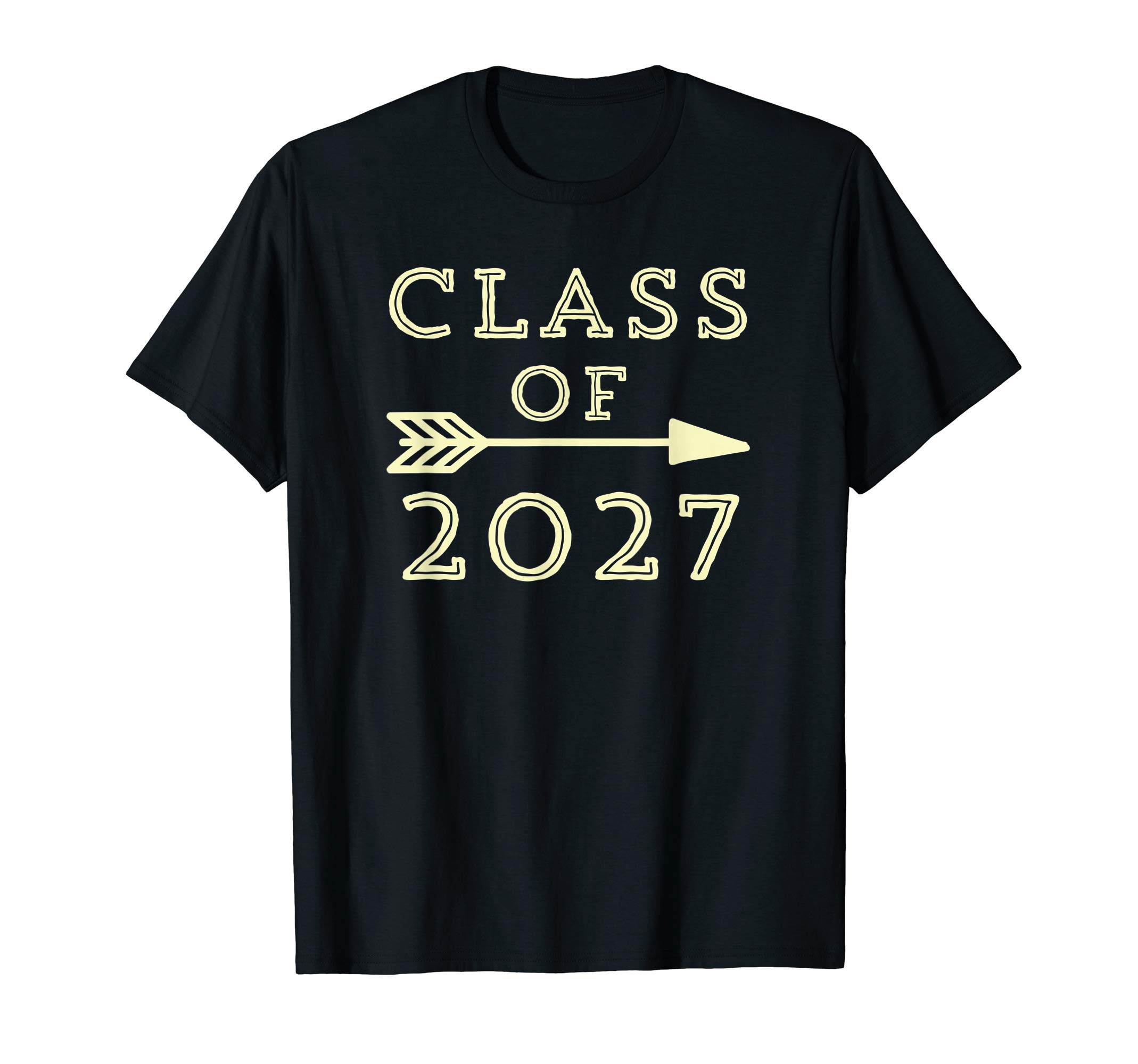 Class of 2027 Grow With Me Graduation T-Shirt