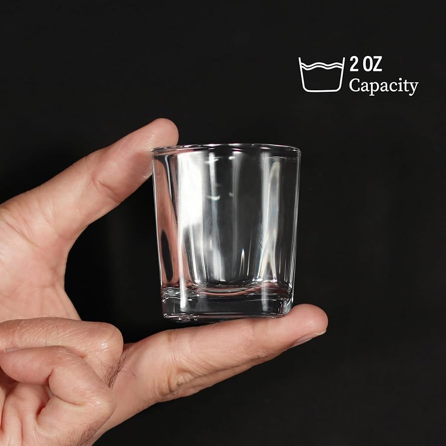 QMI DRY GLASS 50ml 20本SET Green water and long drink glass from Bohemian lead-free