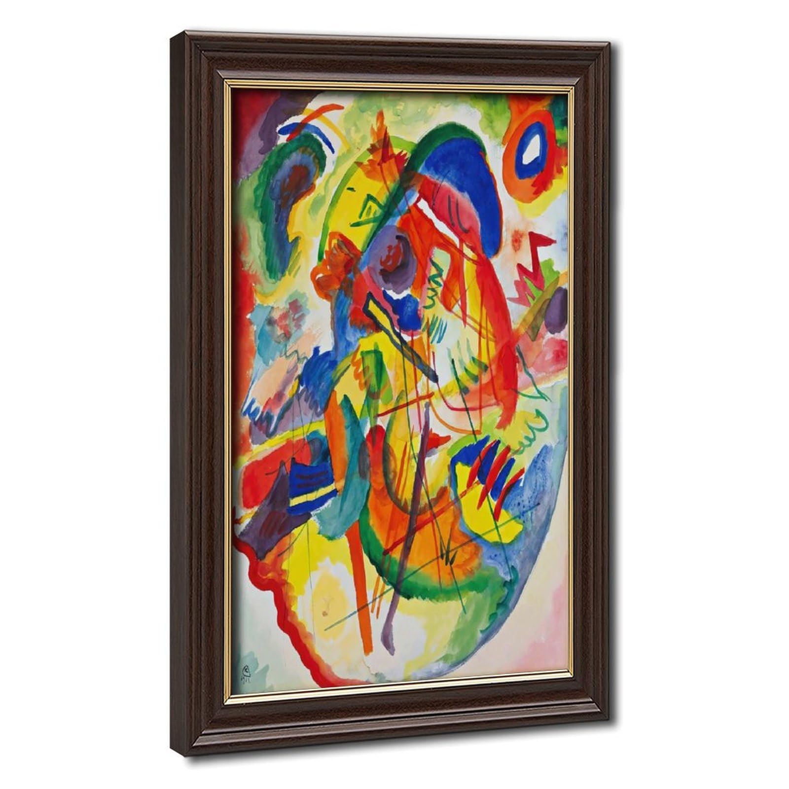 Wassily Kandinsky Impression sur toile Draft for Improvisation 20x30 cm - 8
