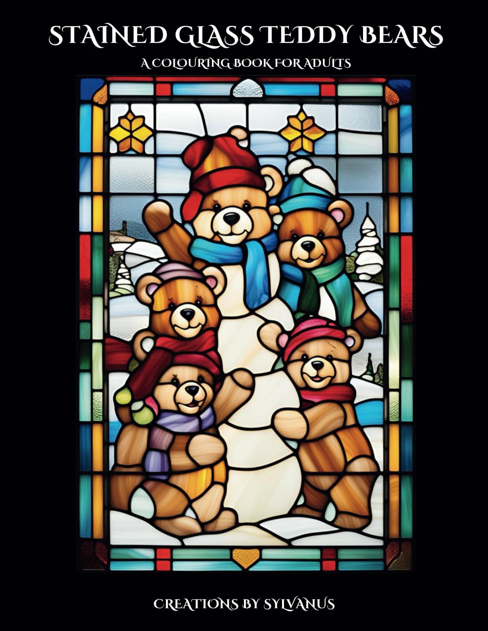Stained Glass Teddy Bears (Relaxing, but Complicated)