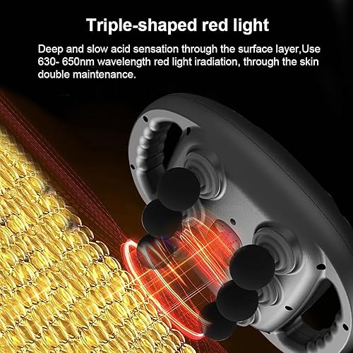 Miniatura 5 de Husband 2.0 Knot Buster, masajeador de 16 bolas, 30 niveles de intensidad y 3 modos inteligentes, 16 pistolas de masaje de cabeza de tejido profundo
