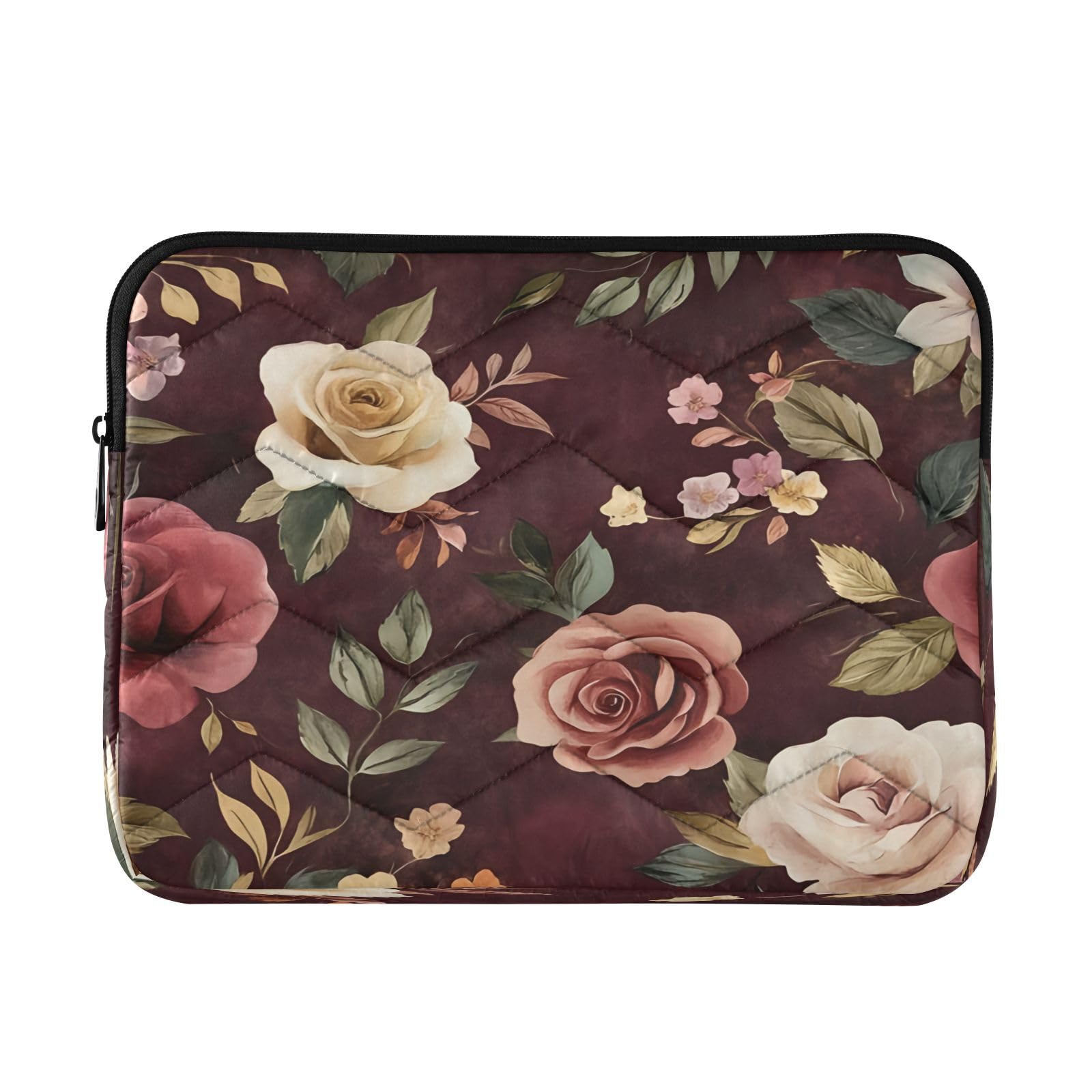 BOESI Graffiti Vintage Rose Laptop Inner Bag, Laptop Case, Computer Sleeve, Lightweight and Easy to Carry, Suitable for 13-14inch Laptops