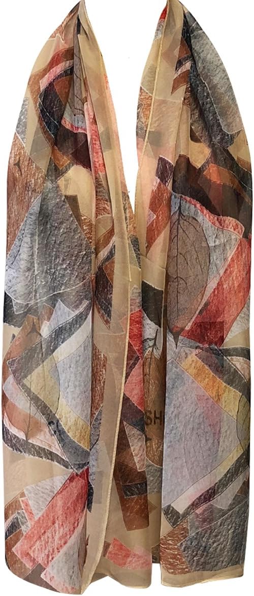 Wrapables® Lightweight Sheer Silky Feeling Chiffon Scarf - Image 2