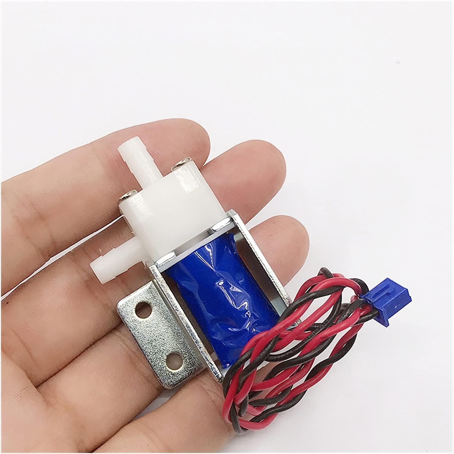 DC 12V Micro Mini Electric Solenoid Valve N/C Normally Closed Water Valve N/O Normally Open Water Valve Air Valve) (Size : A (Normally Closed))